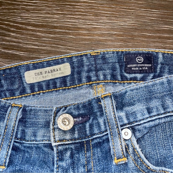 Adriano Goldschmeid jeans 70’s bell bottom The Parrah - Picture 6 of 10